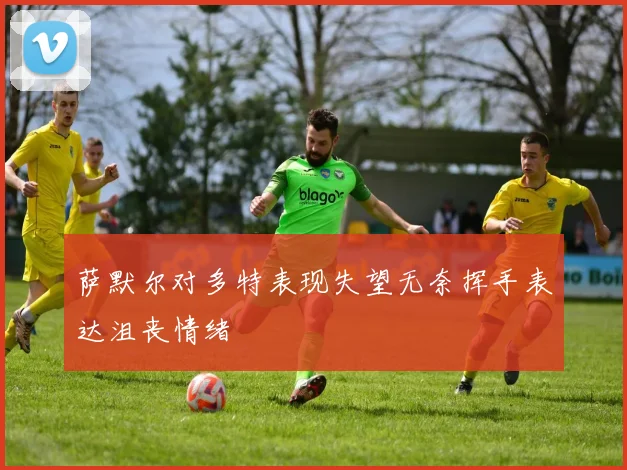 萨默尔对多特表现失望无奈挥手表达沮丧情绪
